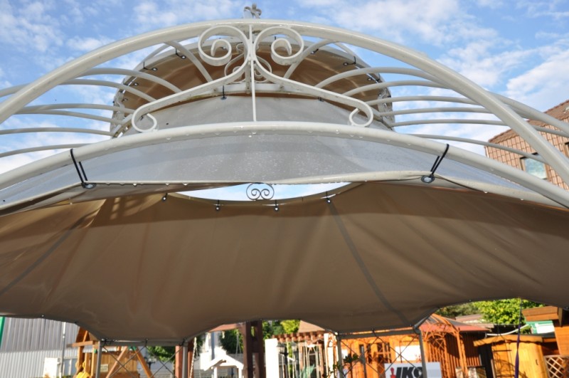 Dachplane für unseren Pavillon Romantik aus Metall Gartenpavillon Dach LKWPlane eBay