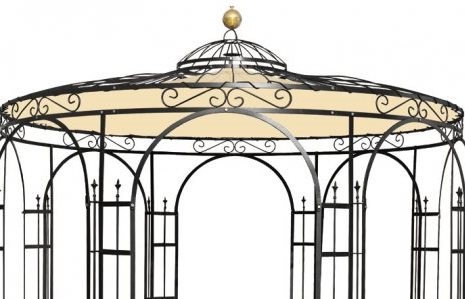Gartenpavillon Metall Eleganz