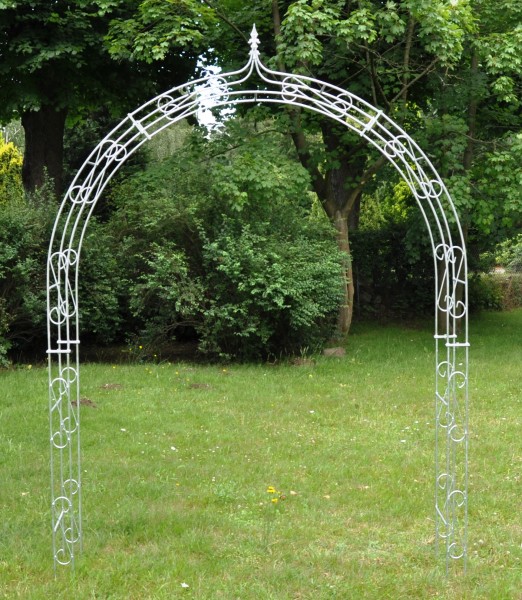 Rosenbogen Breite 200cm Verzinkt mit Spitze