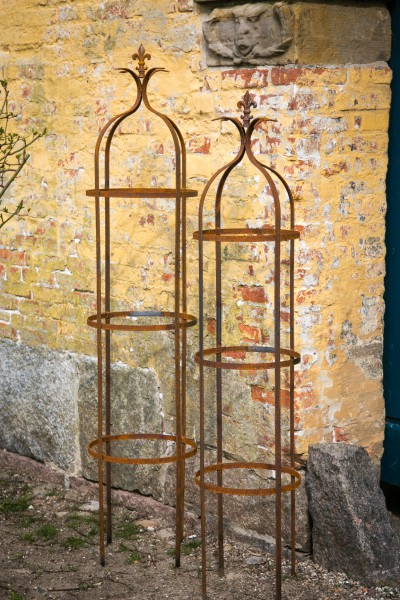 2er Set Rankhilfe Tren Rost H 160/195cm