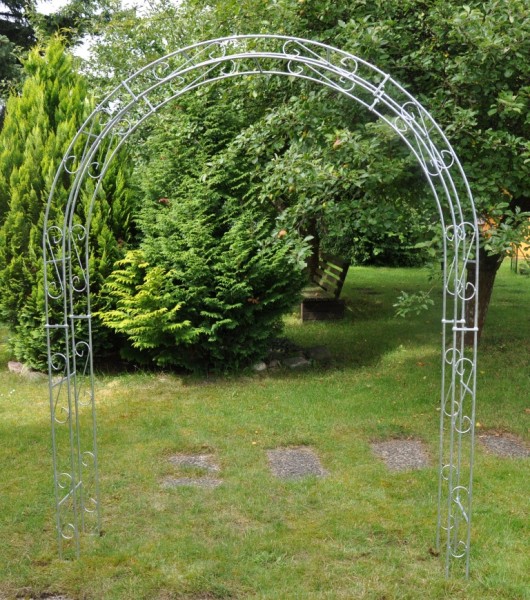 Rosenbogen "Rund" B 200cm Verzinkt