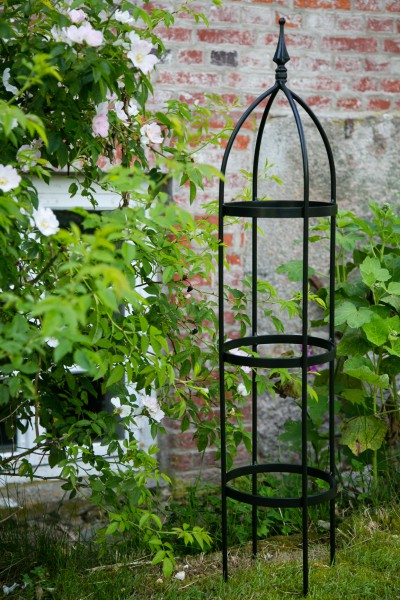 Rankhilfe Metall 120cm SCHWARZ