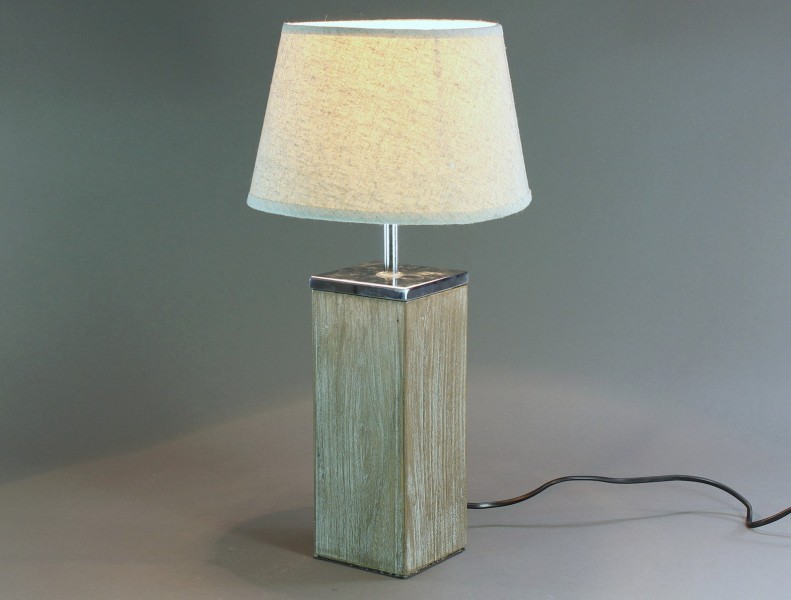 Tischlampe Lampe Nachttischlampe Tischleuchte Höhe: 46 cm ...