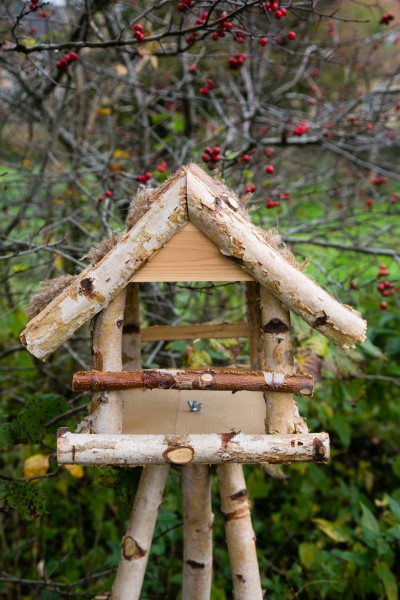 Vogelhaus Birke gross