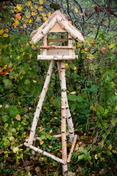 Vogelhaus Birke gross